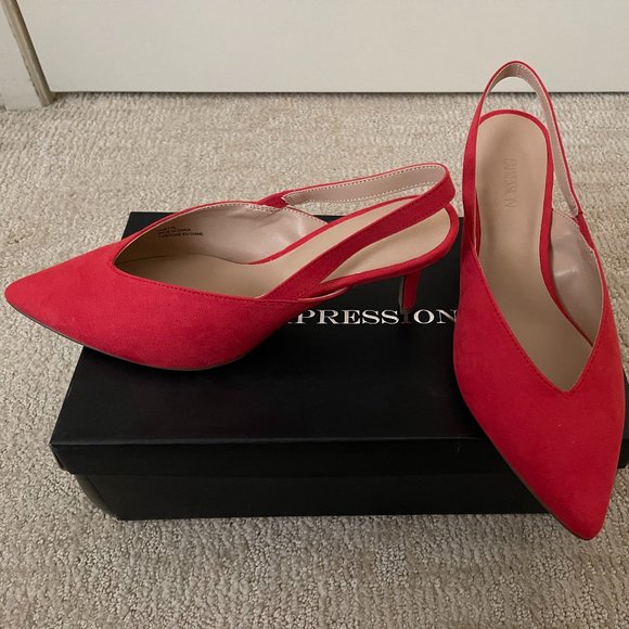 NEW Expression Red Heels - Picture 5 of 5